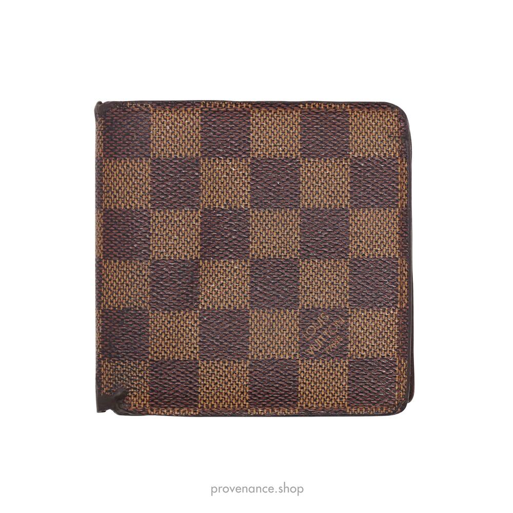 🔴 Louis Vuitton Marco Wallet - Damier Ebene